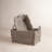 Irving Chanson 2 Piece Rattan Basket Set