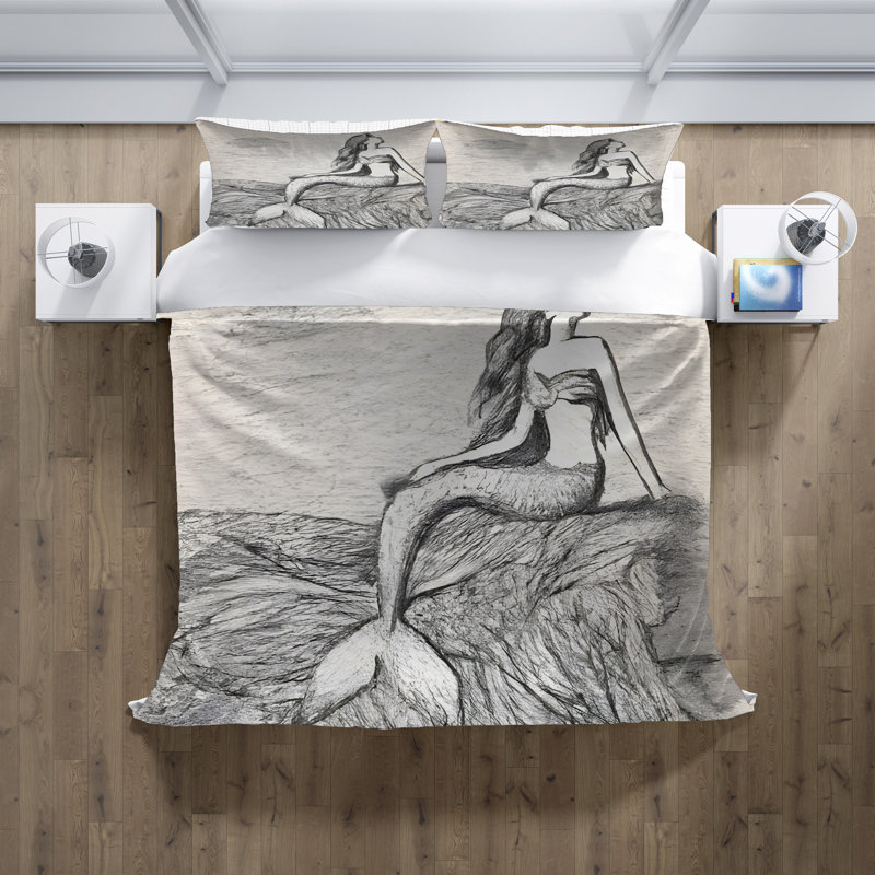 Literie, Housse de couette grand + 2 grandes taies décorat