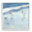 Au-450-Giclée bleue abstraite Sandpipers Peinture-88103838-88103840