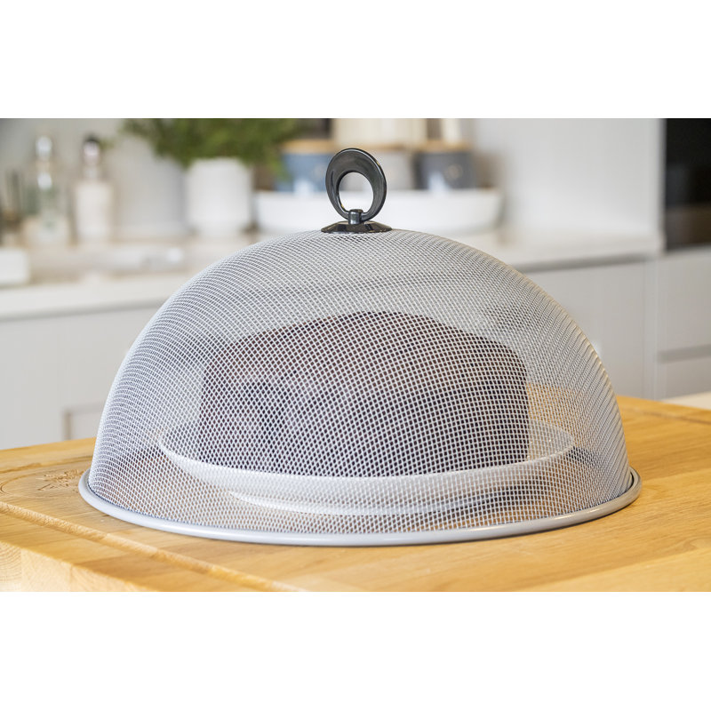Round Metal Mesh Food Cover, 35 cm