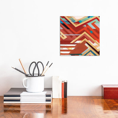 Zig Zag II by Bellissimo Art - Wrapped Canvas Gallery-Wrapped Canvas Giclée