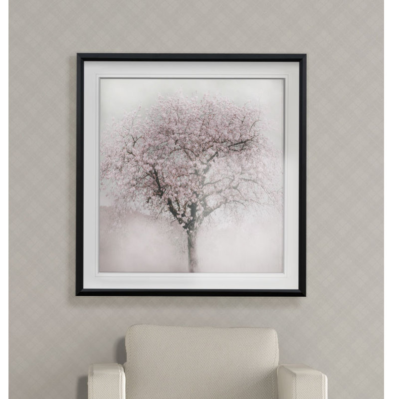 «Blossoms of Spring IV», reproduction de photo sur toile, H 17,5 po x l 17,5 po x P 1,5 po, Cadre noir