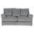 72" Recessed Arm Loveseat with Reversible Cushions-525149152