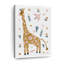 Adorable girafe scandinave sur toile-1064630641