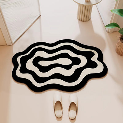 Absorbent Non-Slip Quick-Dry Bathroom Rug