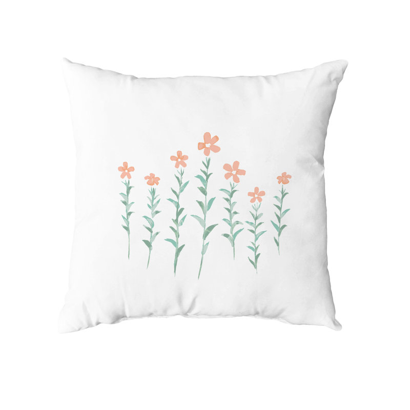 Housse et insert rectangulaires en coton, 20 po x 20 po, Orange