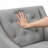 Clopton 26" Modern & Contemporary Accent Chair - Textured Accent Chair Removable Cushion Cover, Button-Tufted Back-114472615