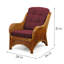 Fauteuil large de 28 po Boba-1931140514-1931140515