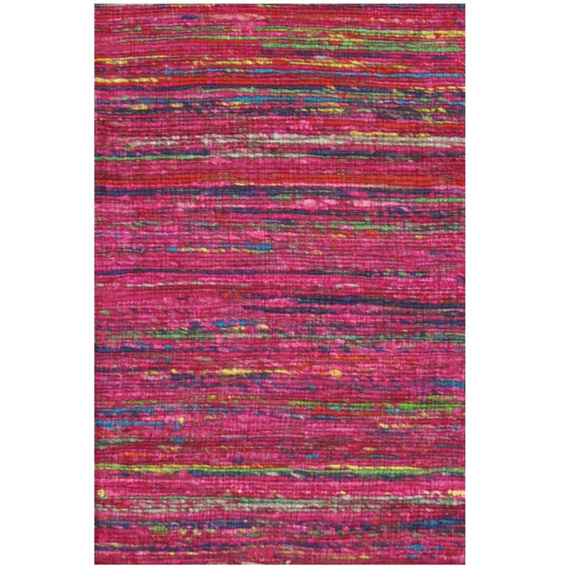 Tapis chenille à tissage plat