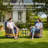 5-Piece Outdoor Patio Wicker High Backrest Fire Pit Conversation Set With Swivel Chairs And Sofa-272966620
