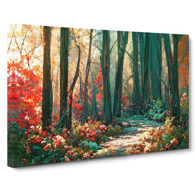 Mystical Forest - Wrapped Canvas
