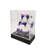 Clear Cabinet Acrylic Display Removable Shelf Case Plexiglass Showcase with Lock and Key Transparent