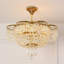 Hariesh 6 - Dimmbale Gold Empire Chandelier With Crystal Decorations