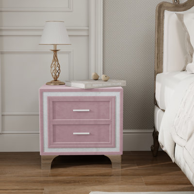Table de chevet Modern Velvet