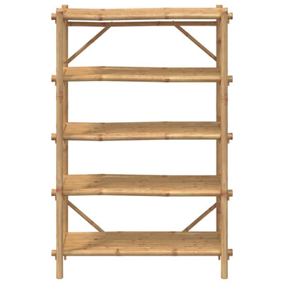 Rebrilliant 5-Layer Shelf 39.4"X15.7"X59.1" Bamboo