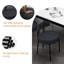 Chaises d'appoint rembourrées avec structure en fer-380601326