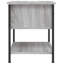 Lympsham 34cm W Iron Bedside Table-561615472