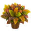 17'' Faux Foliage Plant in Wicker Basket