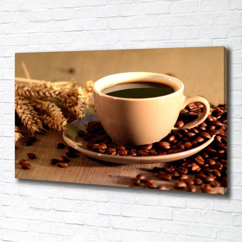 Aromatic Coffee - Wrapped Canvas Print