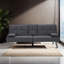 Canapé-lit convertible convertible Jamilah de 65,4 po de largeur avec console et port USB-99127073
