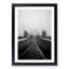 Szechenyi Chain Bridge in Budapest in Abstract - Picture Frame Painting Print-55640589-55640594