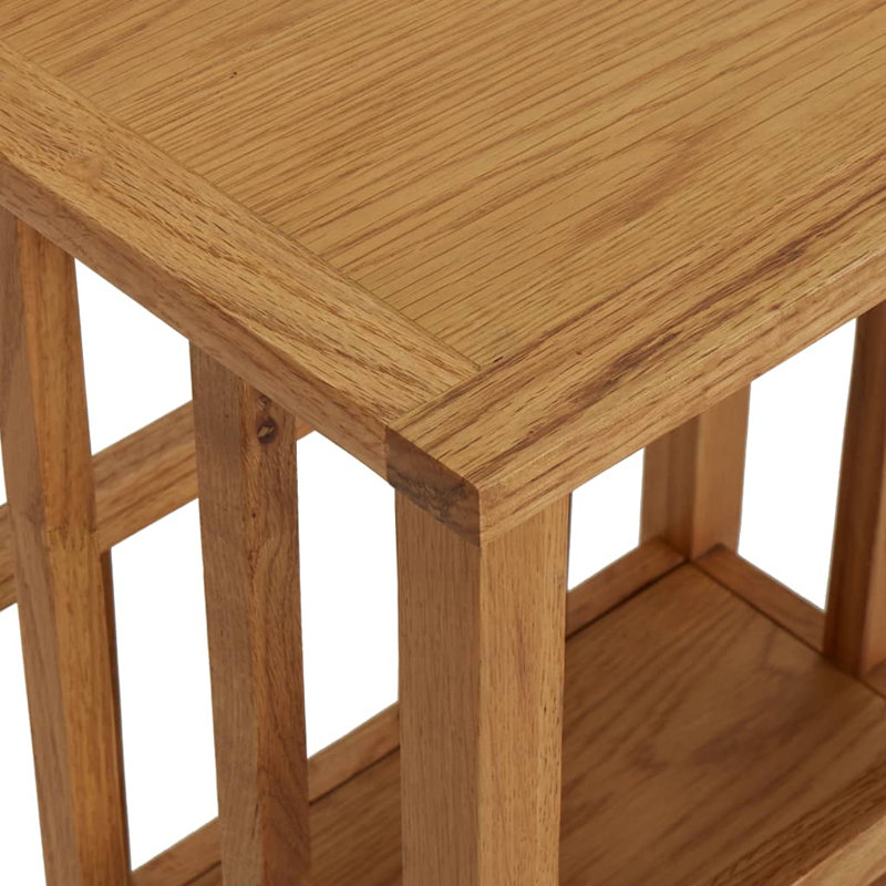 Bove Wood Free Standing Magazine Rack