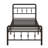 14 Inch Bed Frame with Headboard and Footboard-2071340122