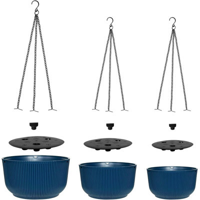Blue Hanging Planters You'll Love | Wayfair