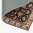 Persian Brown Indoor and Outdoor Area Rug-500731949