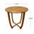 Outdoor 3-Piece Acacia Wood Dining Set With Cushion-2068844346