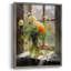 Reproduction encadrée FLORAL Series DCCXCII - bois massif-1595668298