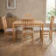 Ankrum 4 - Person Rubberwood Solid Wood Dining Set-421086639-421086638