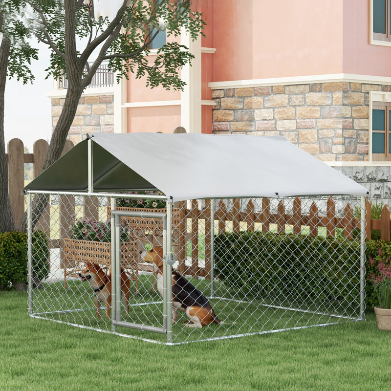 Dog Pen, 59" H x 79" W x 79" D