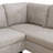 Light Greige Flannel L Shaped Right Hand Facing Sectional Sofa, Sofa & Chaise-89287524-87463991