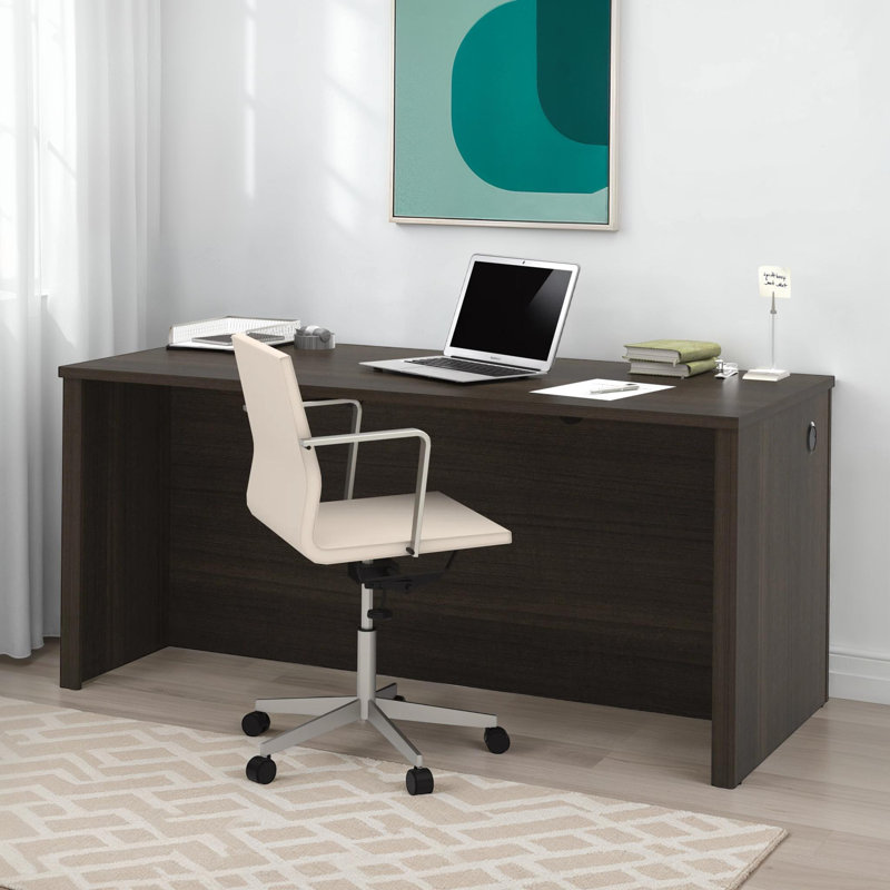 Tammara Desk Shell, Dark Chocolate
