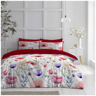 Polyester Duvet Cover Set with Pillowcases