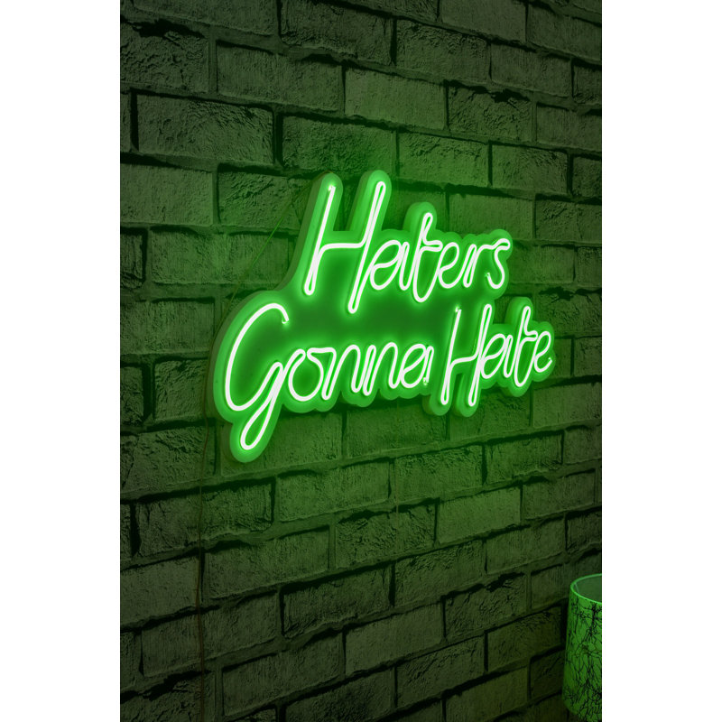 Flexible Neon LED Lighting Strip, Green, 22.8 x 12.6 x 0.8 inches | IP67 Waterproof, 12V DC, 8W-10W/meter | Built-in Wall Hanging System, Perfect for Home Decor & Parties | Durable PVC Foam, Type C Plug