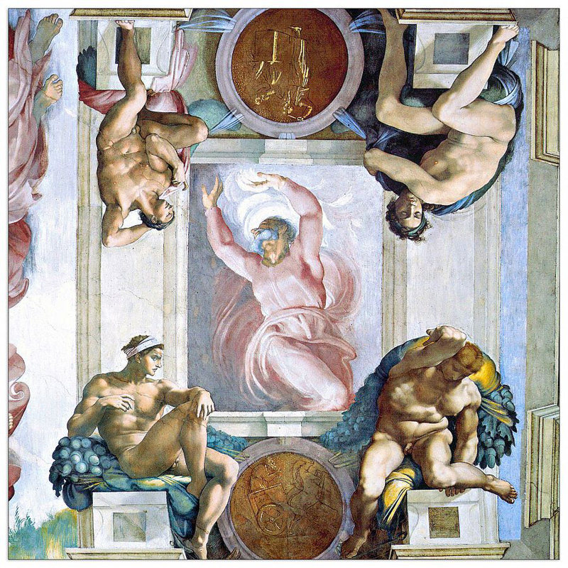 Michelangelo - Wrapped Canvas Print