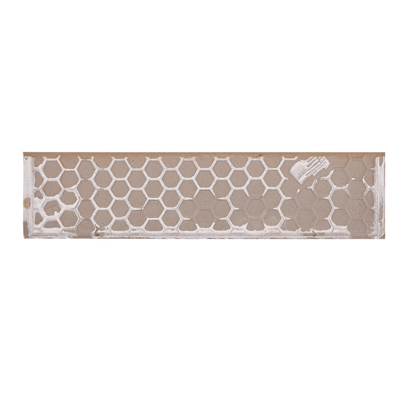 Continental ardoise 12 "x 3" Bullnose carreau Trim en marocain marron