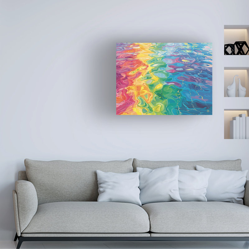 Art sur toile, Michael David Ward, H 35 po x l 47 po