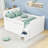 Full-Size Bed With Built-In LED Lighting And Ample Storage Drawers-1117006577