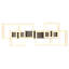 Plastic LED Flush Mount