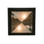 Plafonnier encastré carré 2 lumières 10" unique