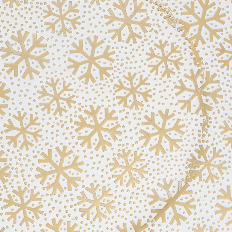 Frosted Snowflake Charger Plate (Set of 4)