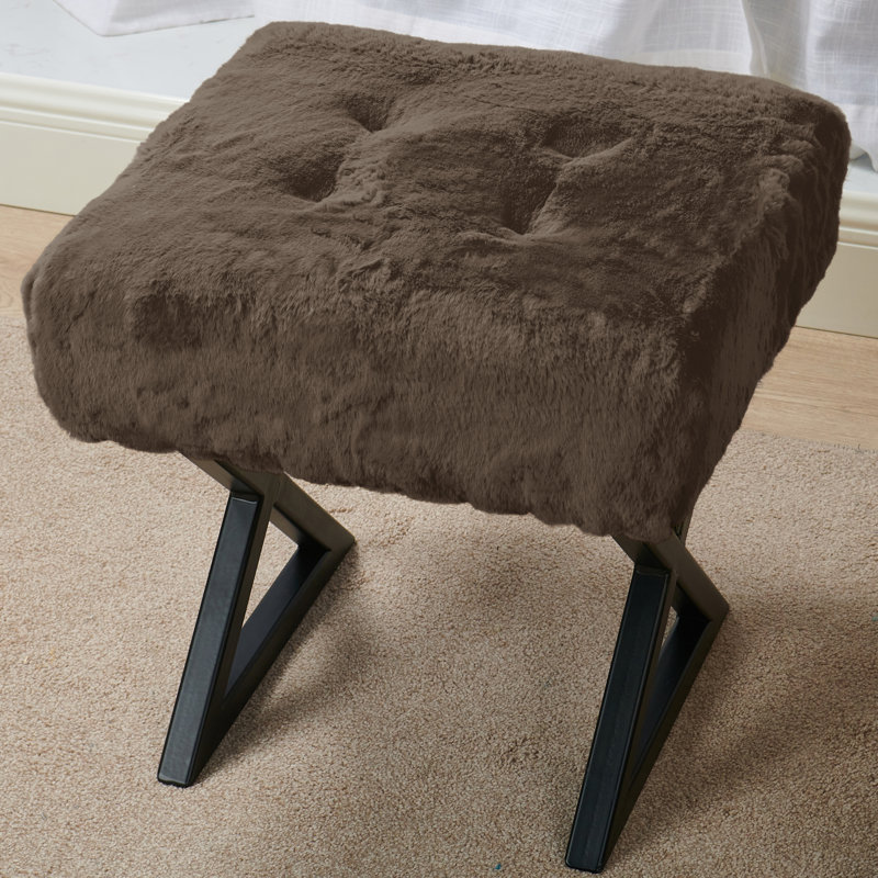 Repose-pieds standard large 19 po Kabria, Chocolat