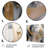 Glam Abstract Wall Decor on Metal-776850439
