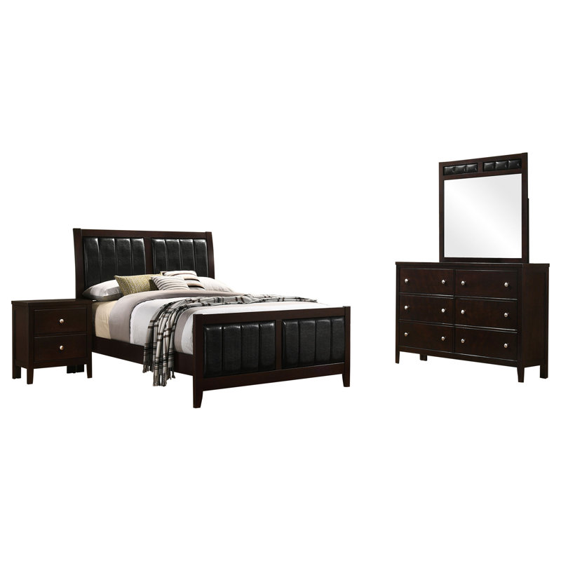 Boden 4-piece Full Bedroom Set Cappuccino, Full