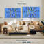 «Tennis Racket Circle» sur toile-98978533