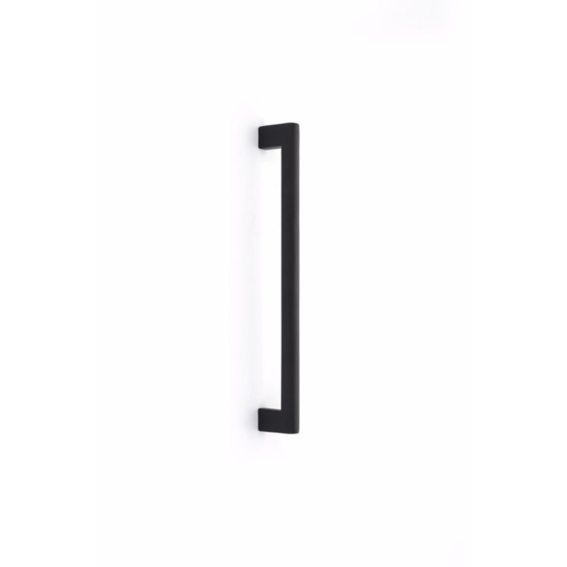 Poignée d'électroménager Emtek Jasper (fixation dos à dos), Dos plat, 12 po d'un centre à l'autre