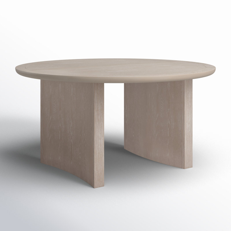 Aruna Oak Round Dining Table